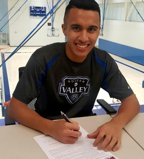 SBVC Men's Soccer: Ronquillo signs National Letter of Intent