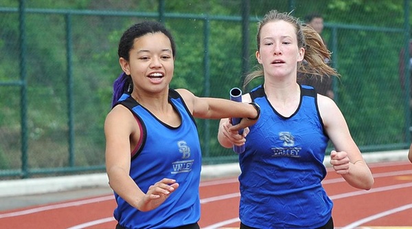 SBVC Women’s Track finishes top 3 in three events at SBCC Easter Relays
