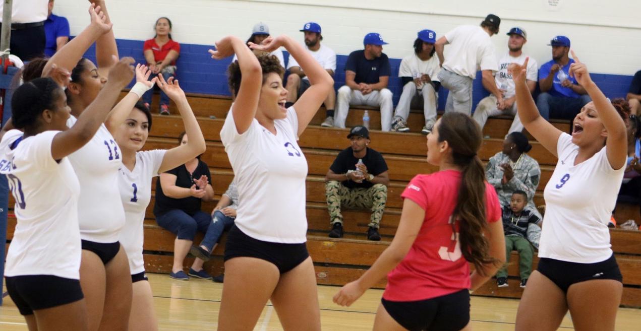 SBVC Women’s Volleyball has a hard time with the Tigers, 3-0