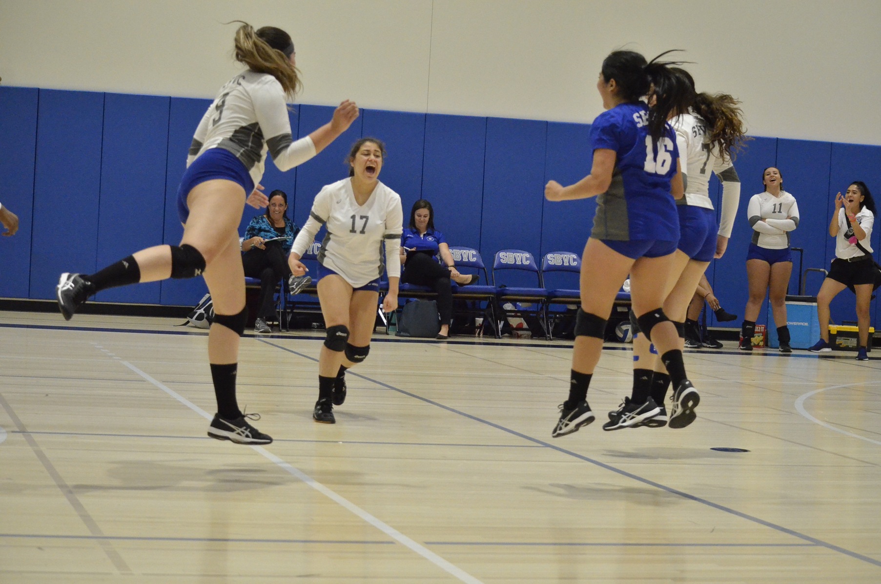 Team Effort Leads Volleyball Team to Victory